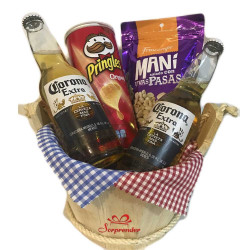 Originales - Ancheta con cerveza para picar